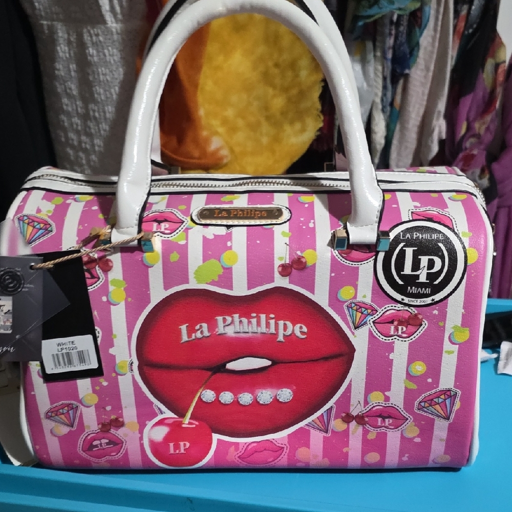 BNWT LA PHILIPE LIP BAG